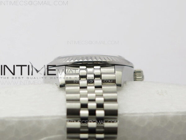 Datejust 28mm 279179 SS APSF Best Edition Black Dial Stars Crystals Markers on SS Jubilee Bracelet NH05 - Image 10