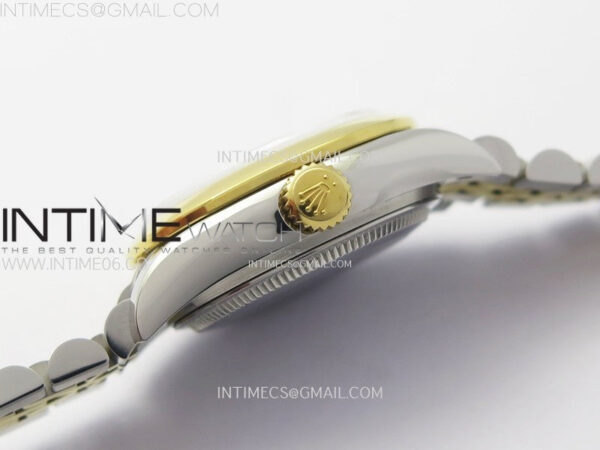 Datejust 28mm 279173 Smooth Bezel SS/YG APSF Best Edition White MOP Dial Star Crystals Markers on Jubilee Bracelet NH05 - Image 11