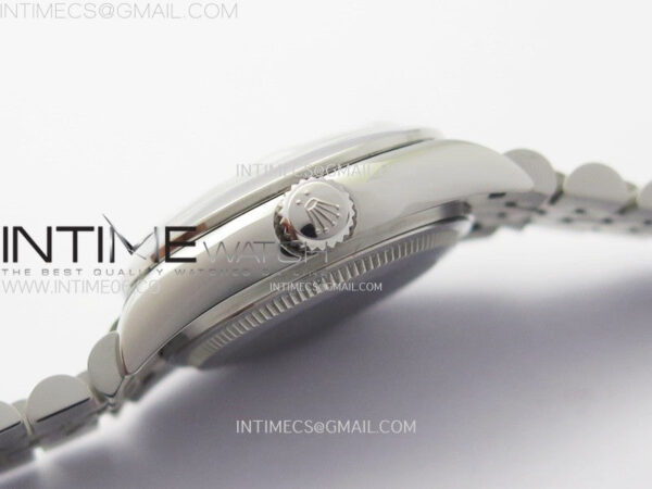 Datejust 28mm 279166 Smooth Bezel SS APSF Best Edition White MOP Dial Crystals Markers on SS Jubilee Bracelet NH05 - Image 11