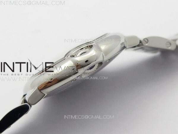 Ballon Bleu 33mm SS V20F 1:1 Best Edition White Textured Dial on SS Bracelet Gen Cal.157 Quartz - Image 11