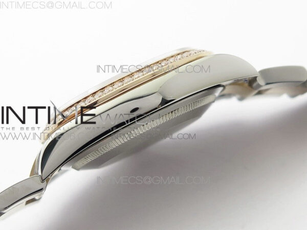 DateJust 36 SS/RG 126281 BP 1:1 Best Edition Silver Dial on Oyster Bracelet - Image 11