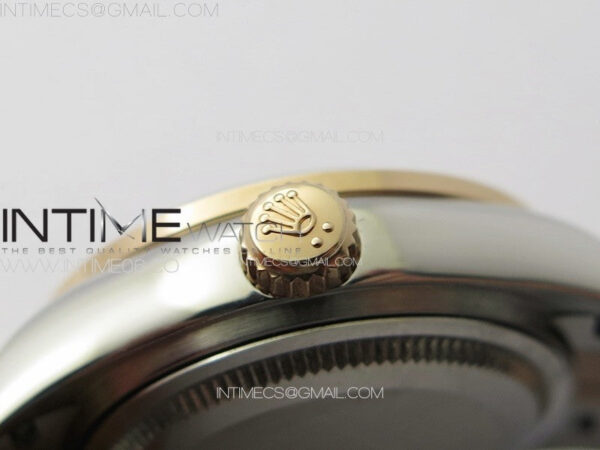 Datejust 28mm 279179 SS/RG APSF Best Edition Gray Dial Roman Markers on SS/RG Jubilee Bracelet NH05 - Image 11