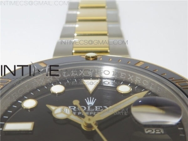 Yacht-Master 42mm 226659 316L BP 1:1 Best Edition 3D Black Ceramic Bezel on Black Rubber Strap SA3235 - Image 11