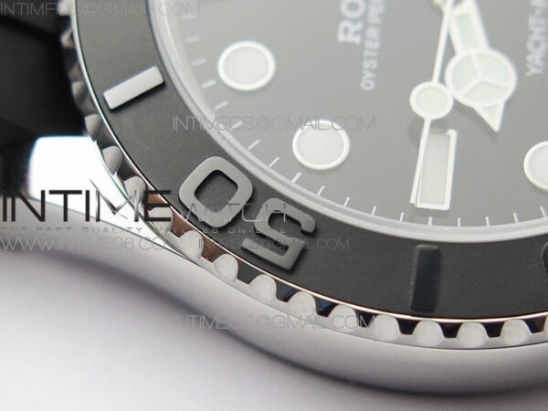 Yacht-Master 42mm 226659 3EF 1:1 Best Edition 3D Black Ceramic Bezel on Black Rubber Strap VS3235 - Image 11