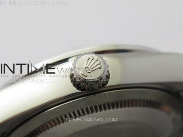 DateJust 31mm 278274 904L SS/Crystals Bezel GMF Best Edition Blue Flowers Crystals Dial on 904L Oyster Bracelet A2824 - Image 14