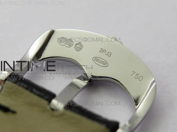Cellini 50519 Real Date SS BP Best Edition Black Dial Sticks Markers on Black Leather Strap SA3165 - Image 11
