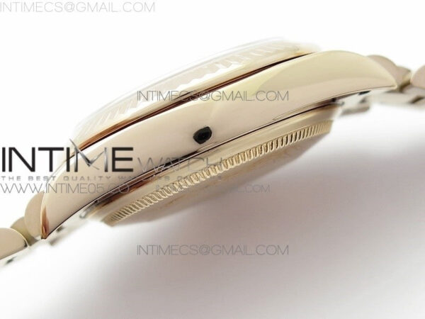 Datejust 31mm 278275 RG BP Best Edition Brown Crystal Markers Dial on RG President Bracelet - Image 11