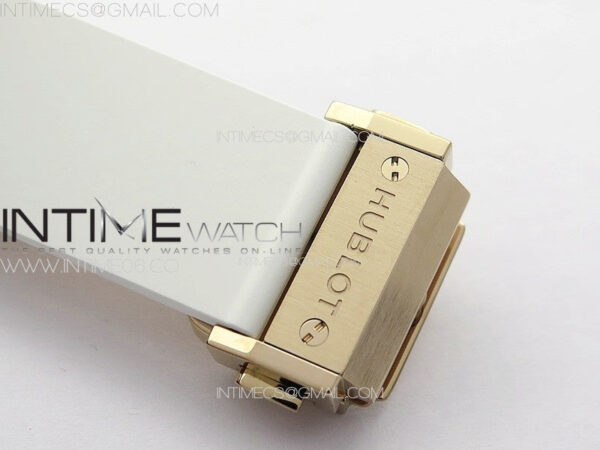 Classic Fusion Orlinski RG APSF 1:1 Best Edtion White Faceted Dial on White Rubber Strap A2892 - Image 12