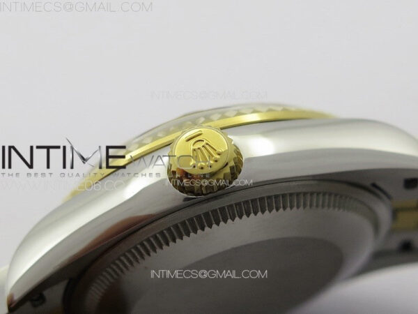 DateJust 31mm 72610 SS/YG APSF Best Edition Blue Flowers Crystals Dial on Jubilee Bracelet A2824 - Image 12
