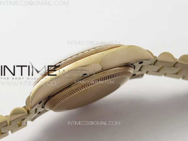 DateJust 31mm 278274 RG GMF Best Edition Silver Flowers Crystals Dial on RG President Bracelet A2824 - Image 12