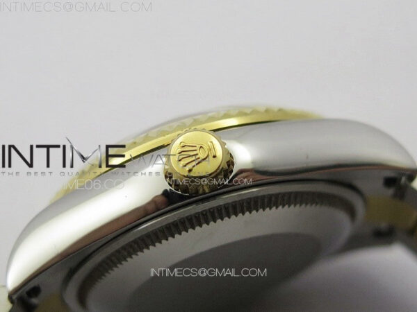 DateJust 31mm 178271 SS/YG APSF Best Edition Black Dial Crystal Markers on Oyster Bracelet A2824 - Image 12