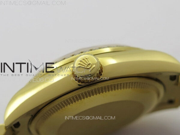 DateJust 31mm 178271 YG APSF Best Edition YG Dial Crystal Markers on President Bracelet A2824 - Image 12