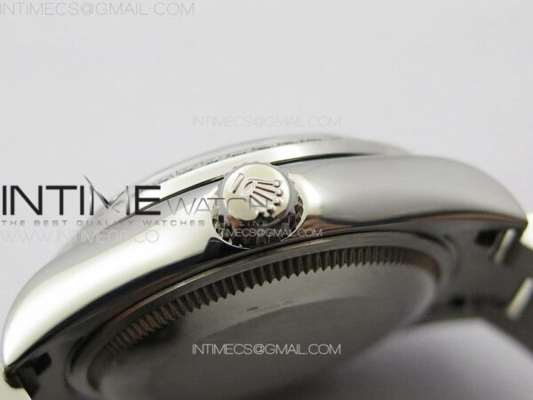 DateJust 31mm 178271 SS Crystal Bezel APSF Best Edition Blue Dial Crystal Markers on Oyster Bracelet A2824 - Image 12