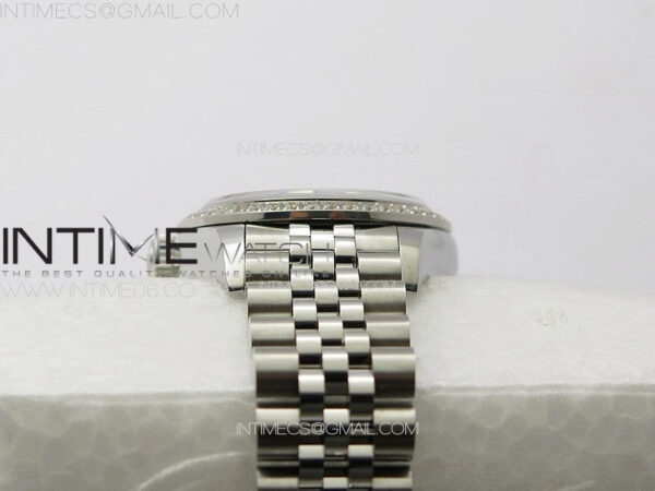 Datejust 28mm 279179 SS/Crystals APSF Best Edition Silver Dial Sticks Markers on SS Jubilee Bracelet NH05 - Image 12