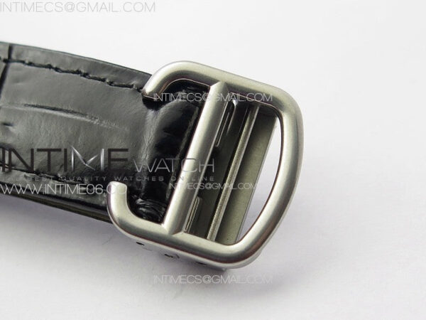 Ballon Bleu 36mm SS K3F 1:1 Best Edition White Textured Dial on Black Leather Strap A076 - Image 12