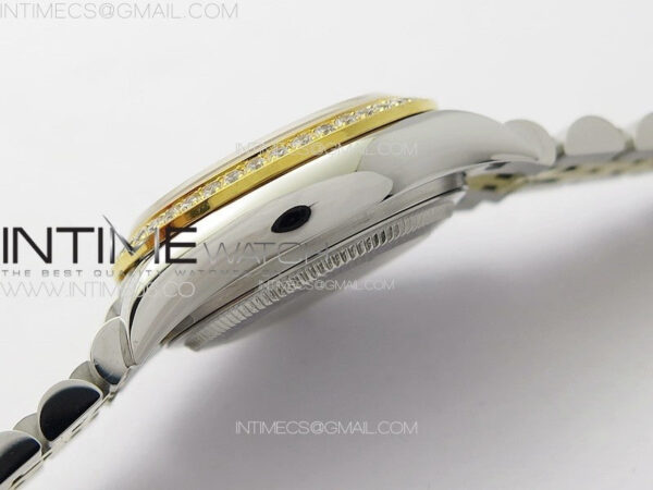 Datejust 28mm 279179 SS/YG APSF Best Edition Gold Dial Crystals Markers on SS/YG Jubilee Bracelet NH05 - Image 12