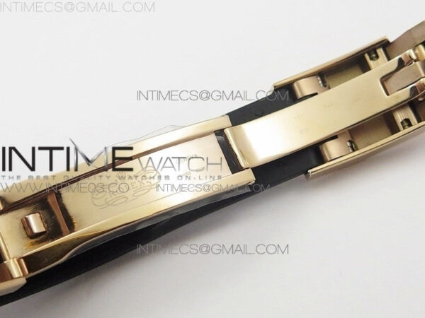 Yacht-Master 40 116695SATS GMF 1:1 Best Edition 904L Case on Black Rubber Strap - Image 12