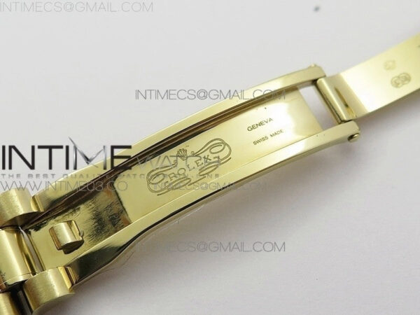 DateJust 28mm YG Diamond Bezel BP Best Edition White Silver Dial on YG Bracelet ETA2671 - Image 12