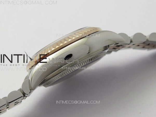 Datejust 28mm 279179 SS/RG APSF Best Edition Green Dial Crystals Markers on SS/RG Jubilee Bracelet NH05 - Image 12