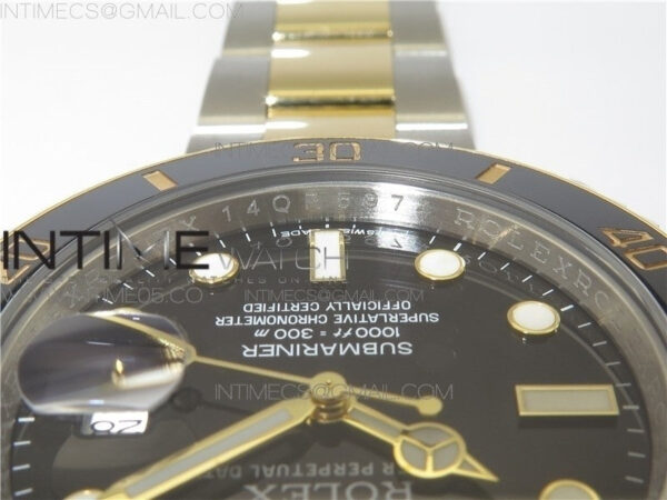 Yacht-Master 42mm 226659 316L BP 1:1 Best Edition 3D Black Ceramic Bezel on Black Rubber Strap SA3235 - Image 12