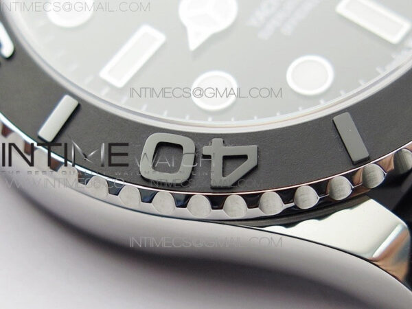 Yacht-Master 42mm 226659 3EF 1:1 Best Edition 3D Black Ceramic Bezel on Black Rubber Strap VS3235 - Image 12