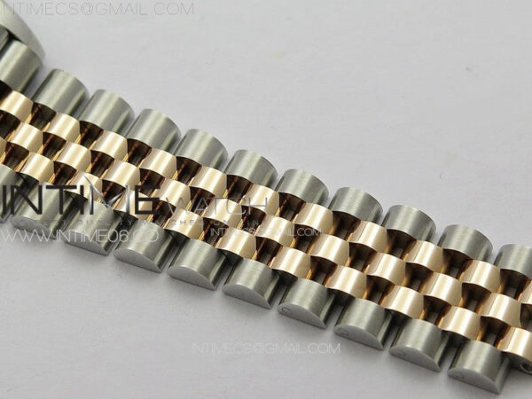 DateJust 36 SS/YG 126231 Diamonds Bezel JDF 1:1 Best Edition New Silver Dial on Jubilee SS/YG Bracelet - Image 12