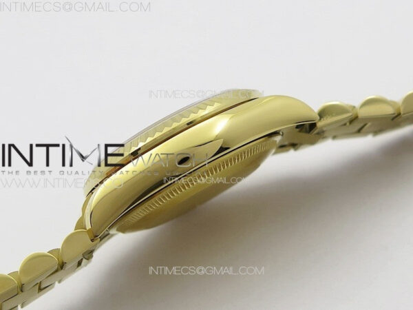 DateJust 31mm 178271 YG APSF Best Edition Gray Dial Crystal Markers on President Bracelet A2824 - Image 12