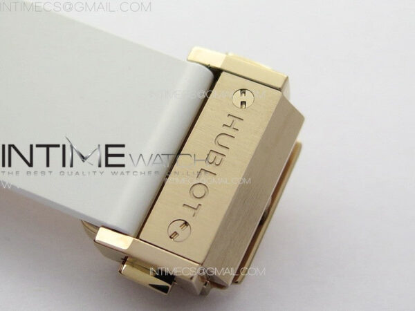 Classic Fusion Orlinski RG APSF 1:1 Best Edtion White Faceted Dial on White Rubber Strap A2892 - Image 13