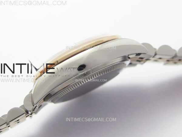 Datejust 28mm 279171 Smooth Bezel SS/RG APSF Best Edition Gray Dial Roman Markers on SS Jubilee Bracelet NH05 - Image 13