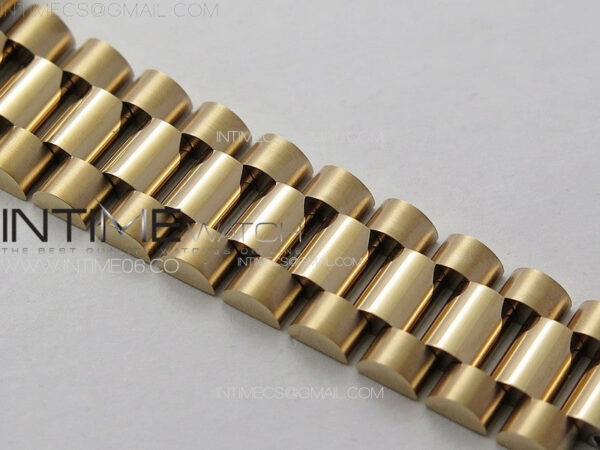 DateJust 31mm 278274 RG GMF Best Edition Silver Flowers Crystals Dial on RG President Bracelet A2824 - Image 14
