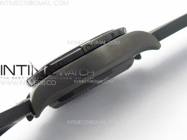 CHRONOMAT 44MM BLACKSTEEL V9F 1:1 SPECIAL EDITION BLACK DIAL ON BLACK RUBBER STRAP - Image 13