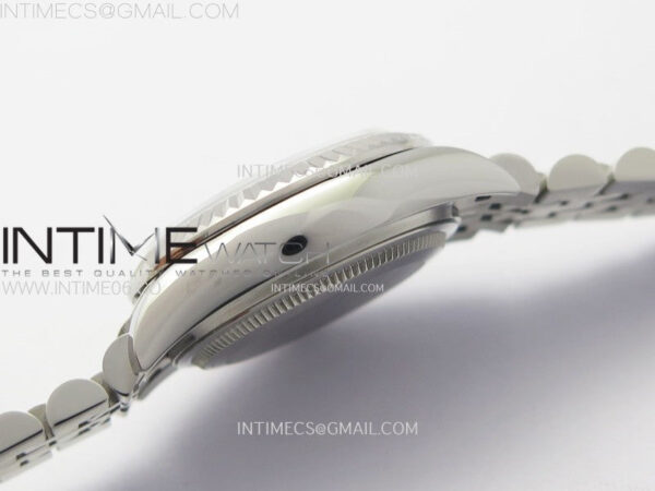 Datejust 28mm 279179 SS APSF Best Edition Gray Dial Crystals Markers on SS Jubilee Bracelet NH05 - Image 12