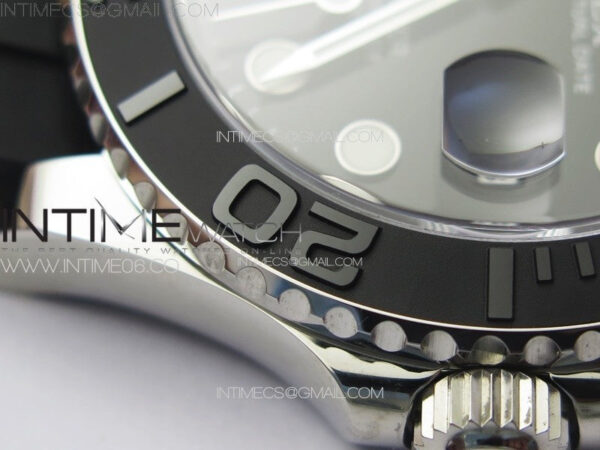 Yacht-Master 42mm 226659 Clean 1:1 Best Edition 3D Black Ceramic Bezel on Oysterflex Strap VR3235 - Image 13