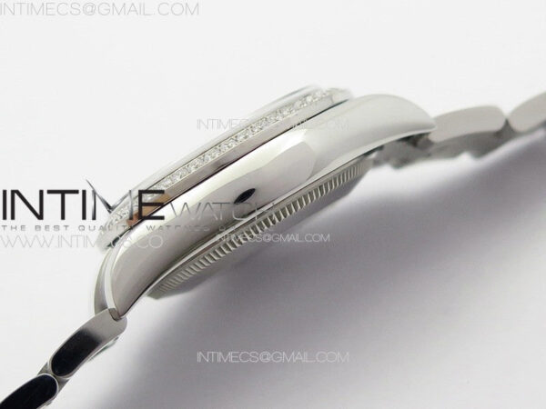 DateJust 31mm 178271 SS Crystal Bezel APSF Best Edition Blue Dial Crystal Markers on Oyster Bracelet A2824 - Image 13