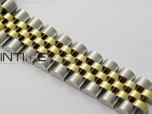 Datejust 28mm 279179 SS/YG APSF Best Edition Green Dial Crystals Markers on SS/YG Jubilee Bracelet NH05 - Image 13
