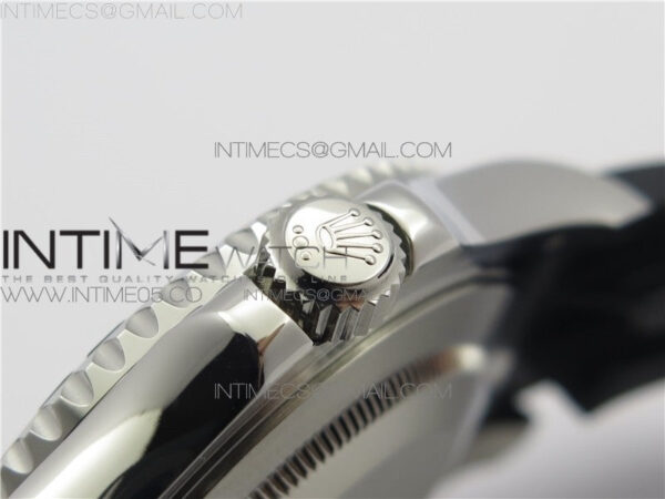 Yacht-Master 226659 42mm BP Maker Best Edition Black Ceramic Bezel on Oysterflex Rubber Strap A2824 - Image 16
