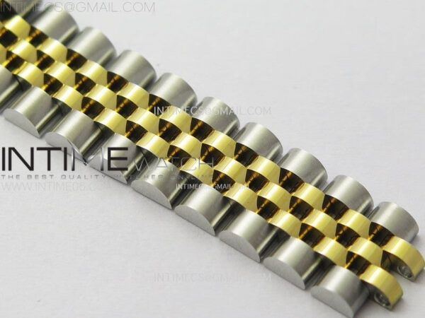 Datejust 28mm 279173 Smooth Bezel SS/YG APSF Best Edition Green Dial Crystals Markers on Jubilee Bracelet NH05 - Image 14