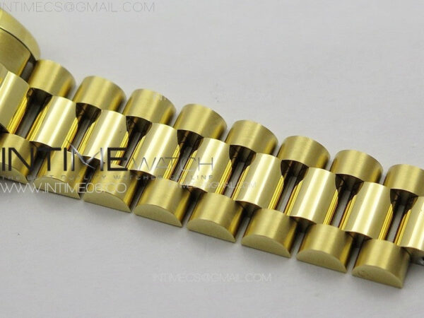 DateJust 31mm 178271 YG APSF Best Edition Black Dial Crystal Markers on President Bracelet A2824 - Image 14