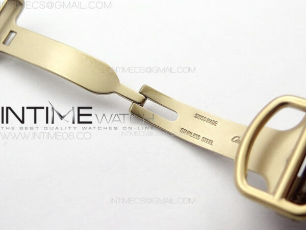 Ballon White 42mm Double Diamonds Bezel RG K3F 1:1 Best Edition White Texture Dial on Black Leather Strap A2824 - Image 14