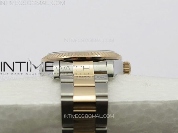DateJust 31mm 72610 SS/RG APSF Best Edition Blue Flowers Crystals Dial on Oyster Bracelet A2824 - Image 14