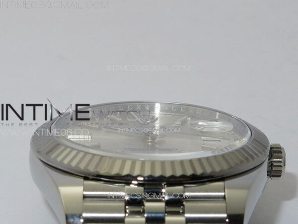 DateJust 41 126334 Clean 1:1 Best Edition 904L Steel Silver Stick Dial on Jubilee Bracelet VR3235 - Image 15
