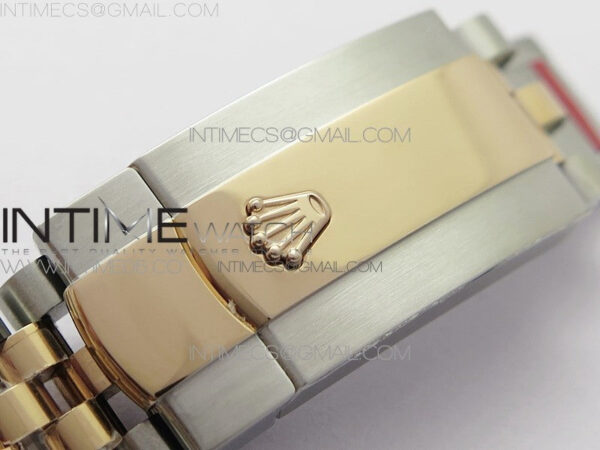 Datejust 36mm 116231 SS/RG BP 1:1 Best Edition Green Dial Stick Markers On SS/RG Jubilee Bracelet A2824 - Image 13