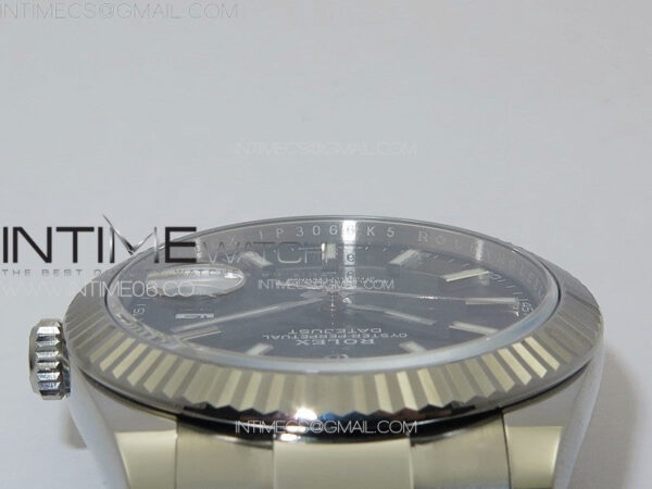 DateJust 41 126334 Clean 1:1 Best Edition 904L Steel Black Stick Dial on Oyster Bracelet VR3235 - Image 14