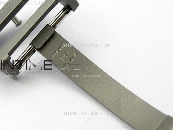 Big Pilot IW329801 Real Ceramic M+F 1:1 Best Edition Black Dial on Black Rubber Strap SEIKO 8N-24 - Image 14