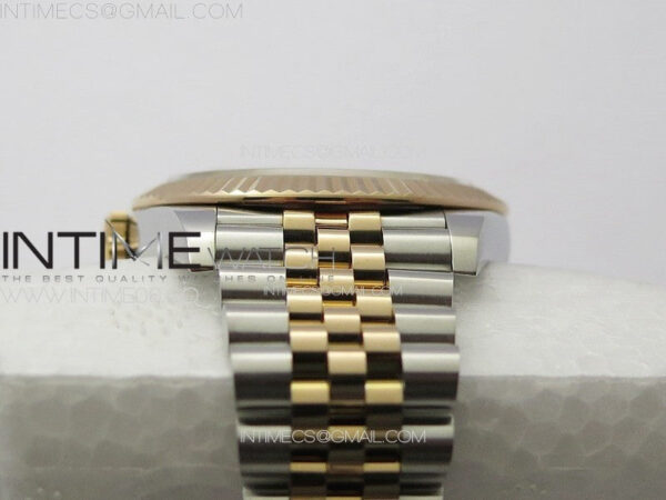 DateJust 41 126331 904L SS/RG GMF 1:1 Best Edition Black Dial On Jubilee Bracelet VR3235 - Image 14