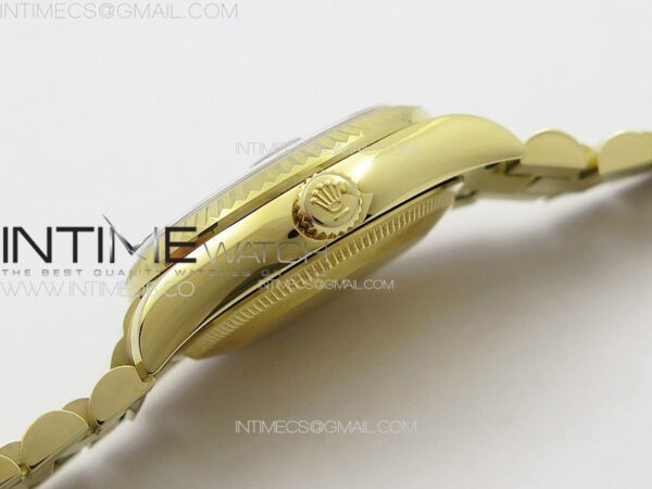 DateJust 31mm 178271 YG APSF Best Edition YG Dial Crystal Markers on President Bracelet A2824 - Image 14