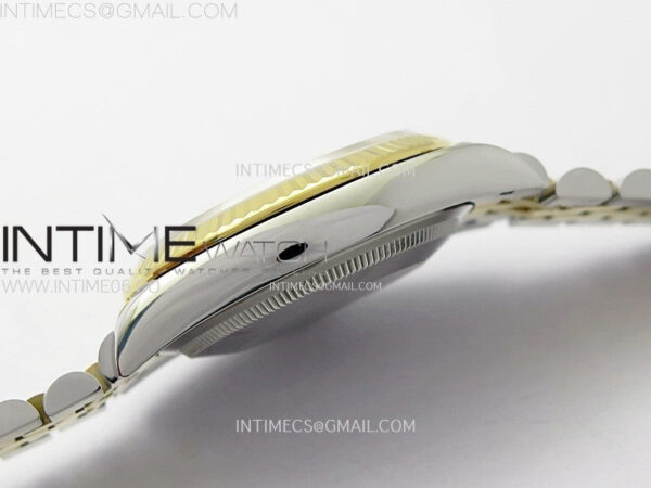 DateJust 36 SS 126233 904L SS/YG VSF 1:1 Best Edition Gold Fluted Dial Diamonds Markers on Jubilee Bracelet VS3235 - Image 14