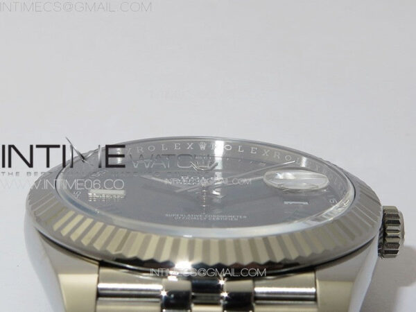 DateJust 41 126334 Clean 1:1 Best Edition 904L Steel Gray Roman Dial on Jubilee Bracelet VR3235 - Image 14