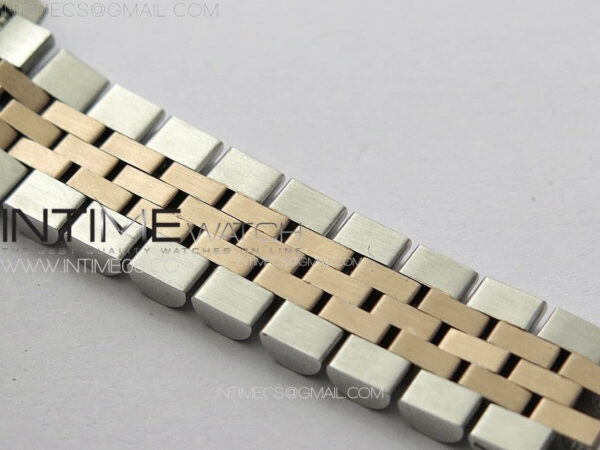 Datejust 28mm 279179 SS/RG APSF Best Edition Gray Dial Roman Markers on SS/RG Jubilee Bracelet NH05 - Image 14