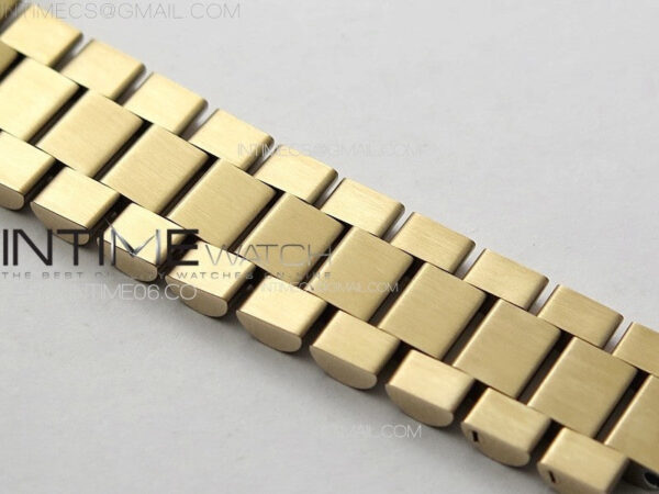 DateJust 31mm 278274 RG GMF Best Edition Silver Flowers Crystals Dial on RG President Bracelet A2824 - Image 13